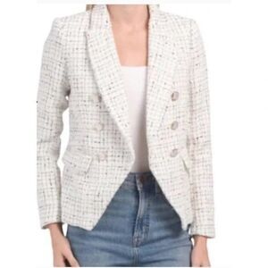 NWT tweed boucle blazer